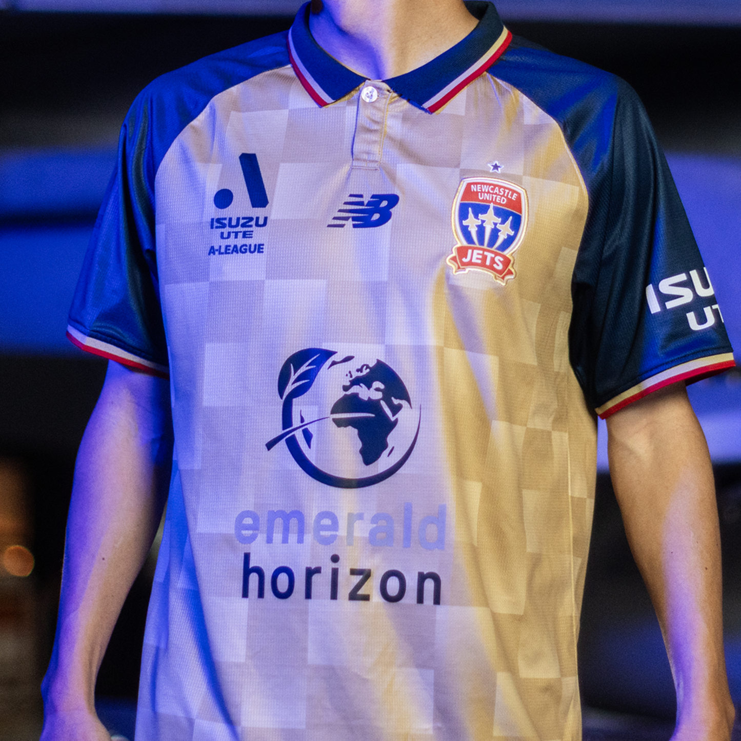 25/26 ALM Newcastle Jets Home Jersey - MENS