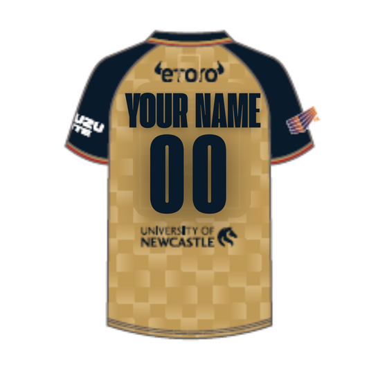 25/26 A-League Mens Jersey - Player Name & Number