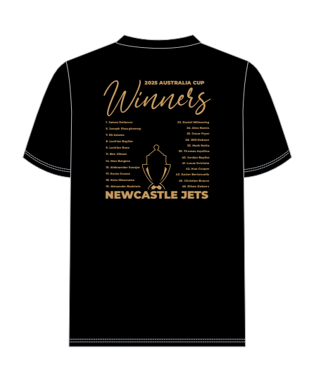 2025 Aus Cup - WINNERS T-Shirt **PRE-PURCHASE**