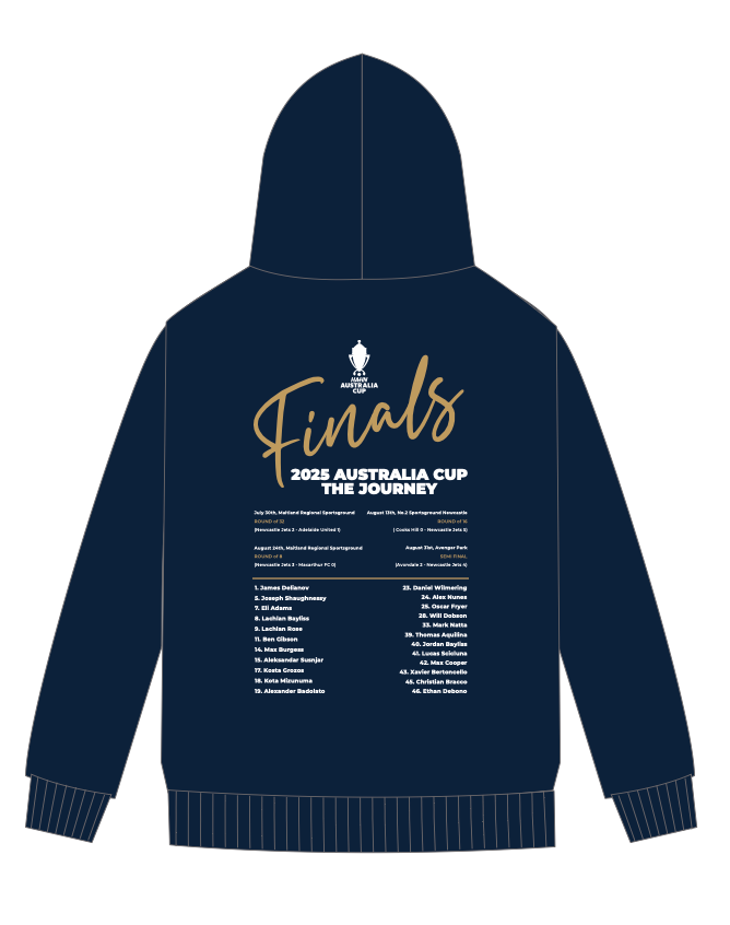 2025 Australia Cup Finalists - Hoody