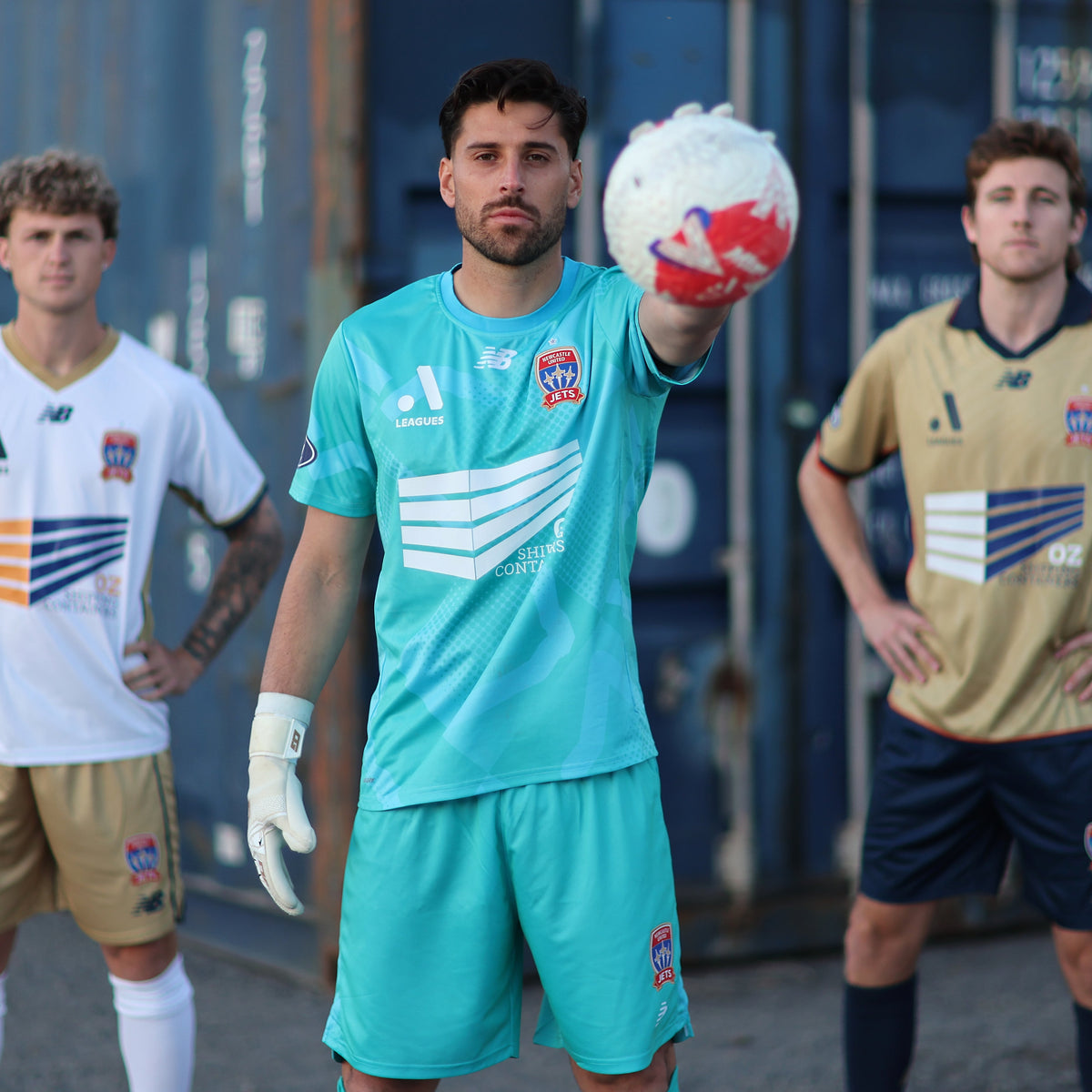 2026/27 A-League Mens GK Green/Blue Jersey - YOUTH